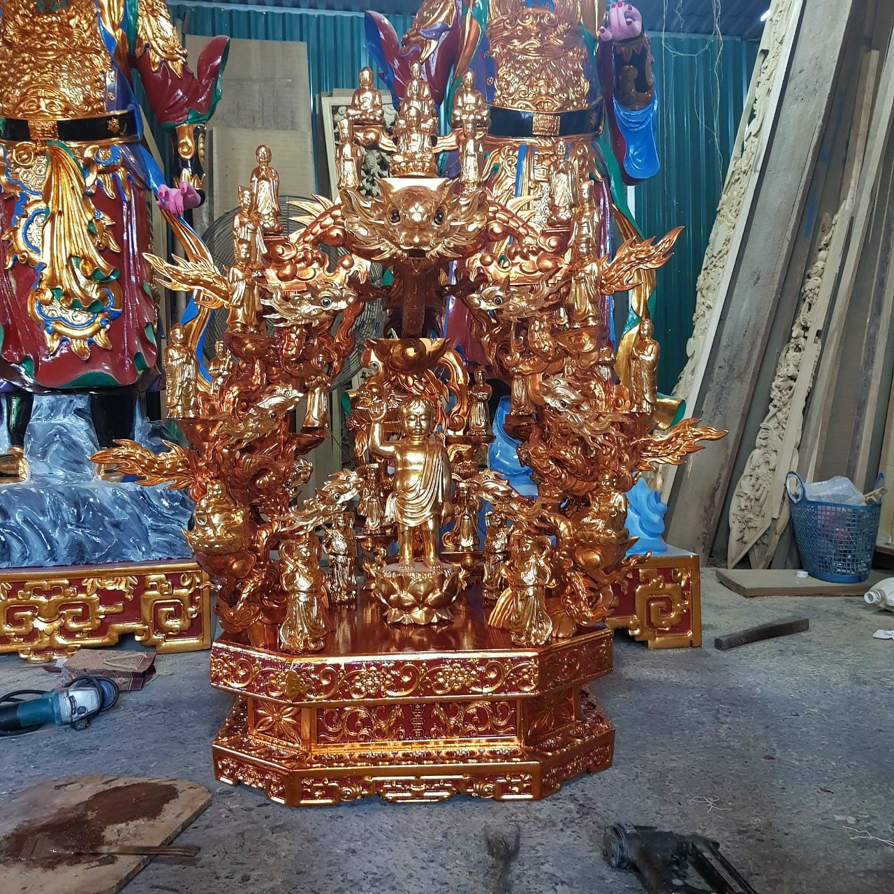 Toà Cửu Long Sơn Hoàn thiện
