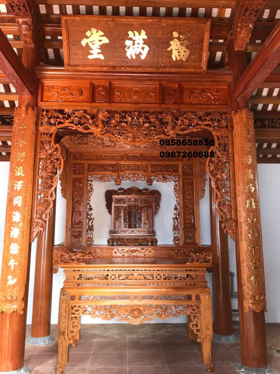 Cơ sở làm cửa võng thờ tại Hà Nội