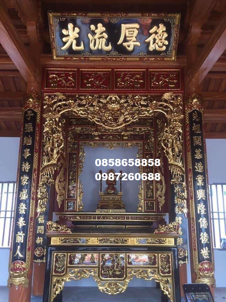 Cách sắp xếp bàn thờ gia tiên đơn giản
