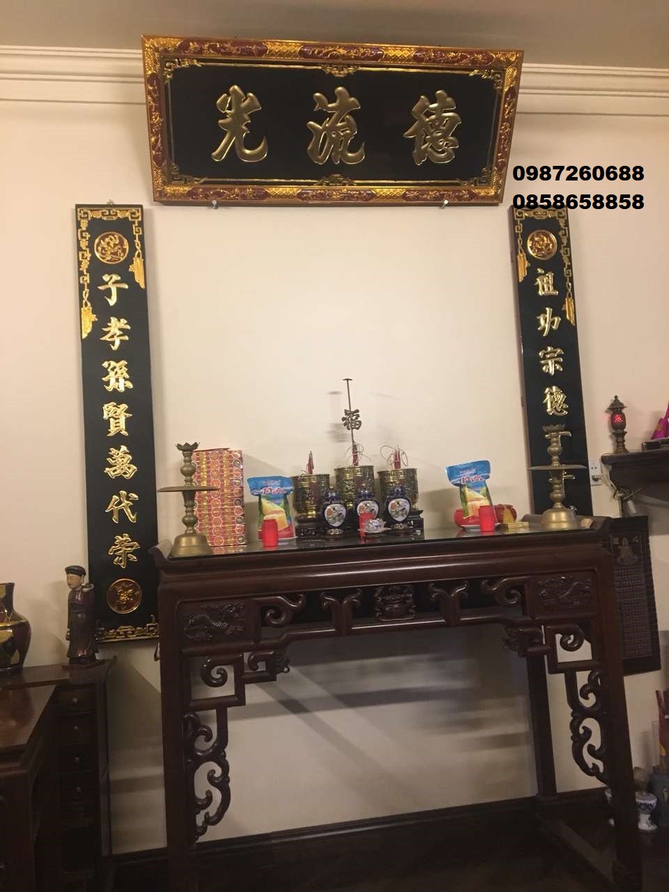 Truyền thống văn hoá treo hoành phi, câu đối của người Việt