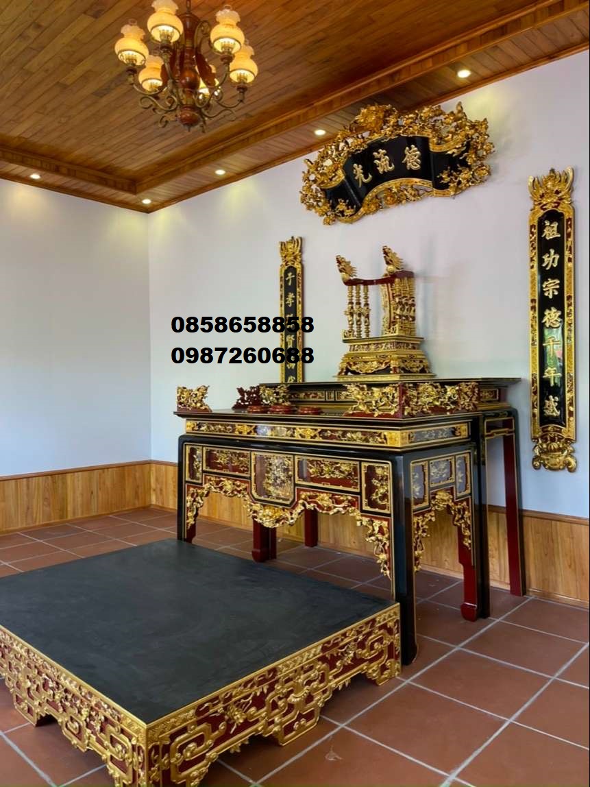 kích thước án gian thờ chuẩn kích thước lỗ pan