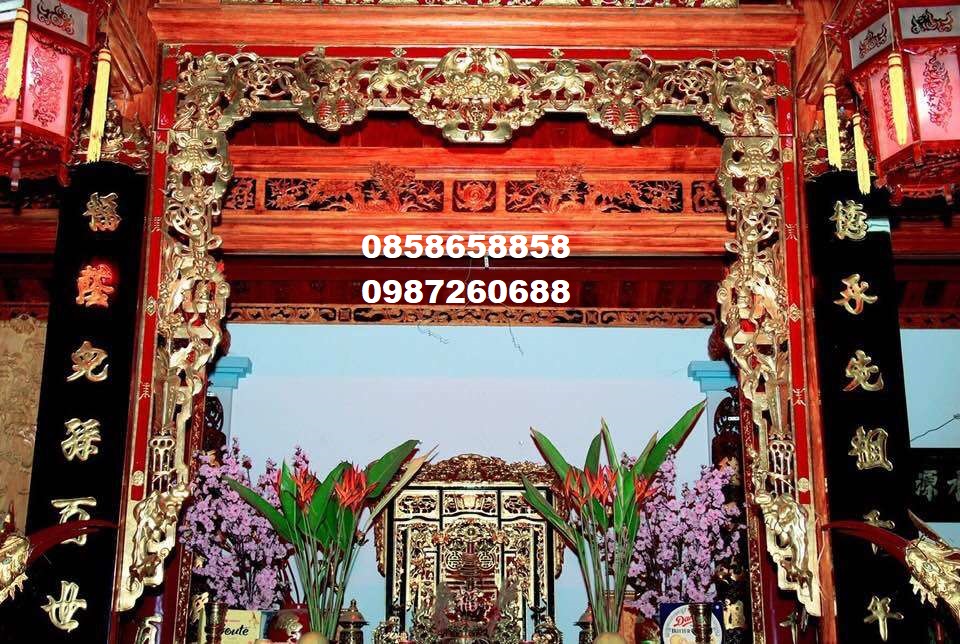 Top những mẫu sập thờ mai điểu chạm khắc tinh sảo